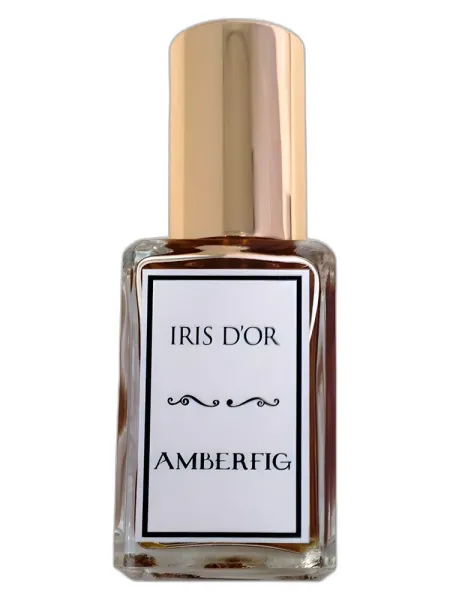 Frasco del perfume Amberfig Iris d'Or unisex
