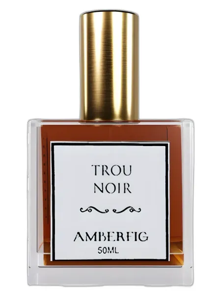 Frasco del perfume Amberfig Trou Noir unisex