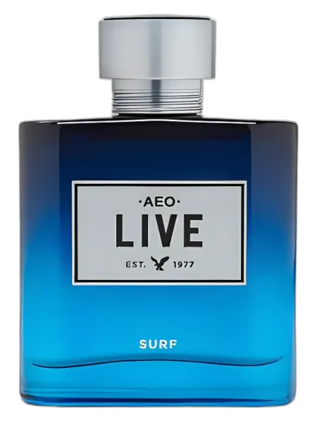 Frasco del perfume American Eagle AEO Live Surf Eau de Cologne