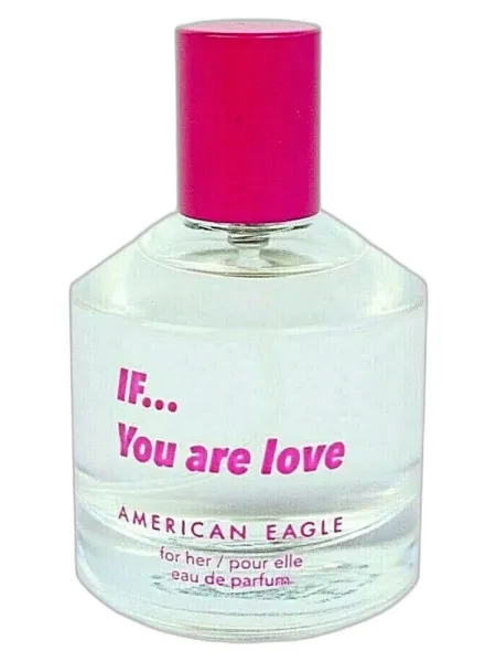 Frasco del perfume American Eagle If...You Are Love
