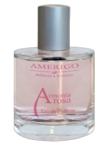 Frasco del perfume Amerigo Armonia Rosa