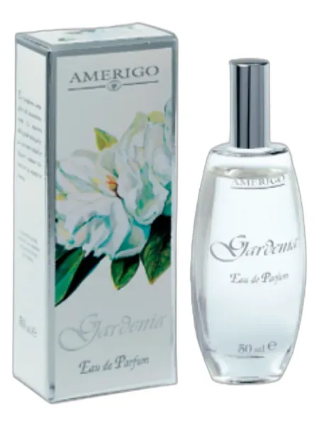 Frasco del perfume Amerigo Gardenia Eau de Parfum