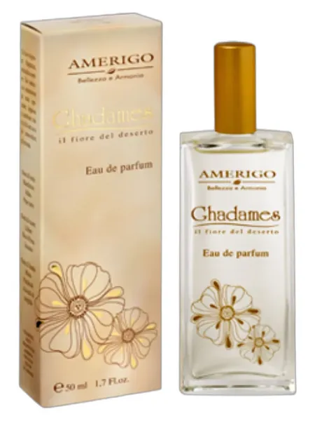 Frasco del perfume Amerigo Ghadames