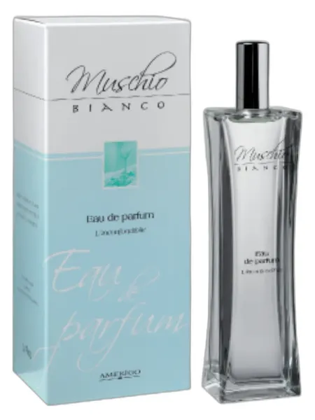 Frasco del perfume Amerigo Muschio Bianco