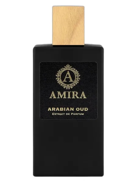 Frasco del perfume Amira Parfums Arabian Oud Eau de Parfum