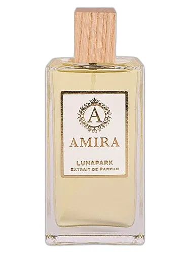 Frasco del perfume Amira Parfums Lunapark