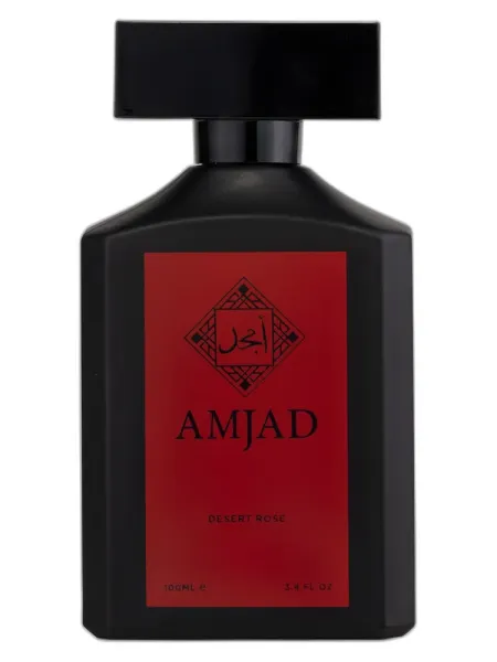 Frasco del perfume Amjad Desert Rose