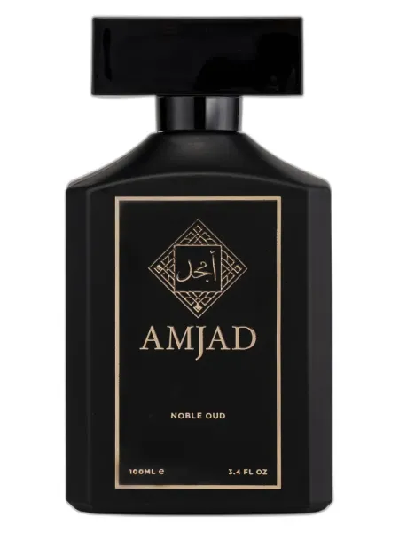 Frasco del perfume Amjad Noble Oud