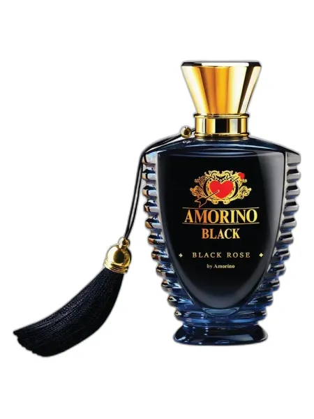 Frasco del perfume AMORINO Black Rose unisex
