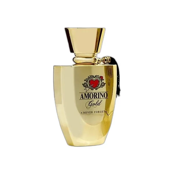 Frasco del perfume Amorino Gold Never Forget Eau de Parfum