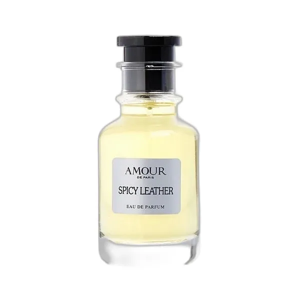 Frasco del perfume Amour De Paris Spicy Leather Eau de Parfum