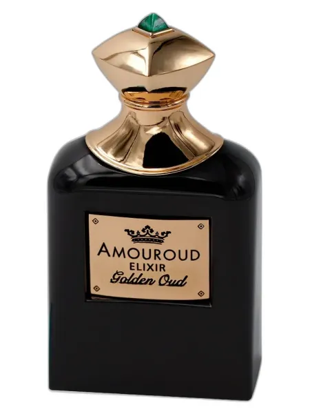 Frasco del perfume Amouroud Golden Oud unisex Extrait