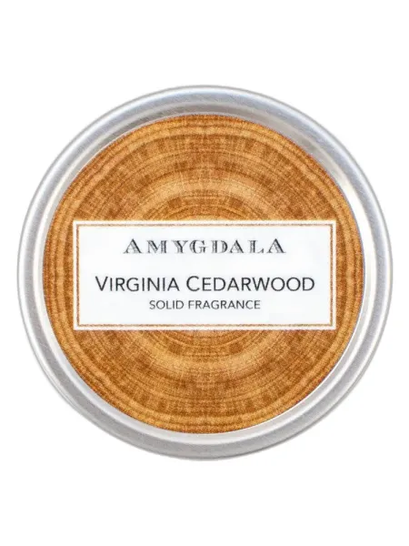 Frasco del perfume Amygdala Virginia Cedarwood unisex