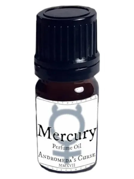 Frasco del perfume Andromeda's Curse Mercury unisex