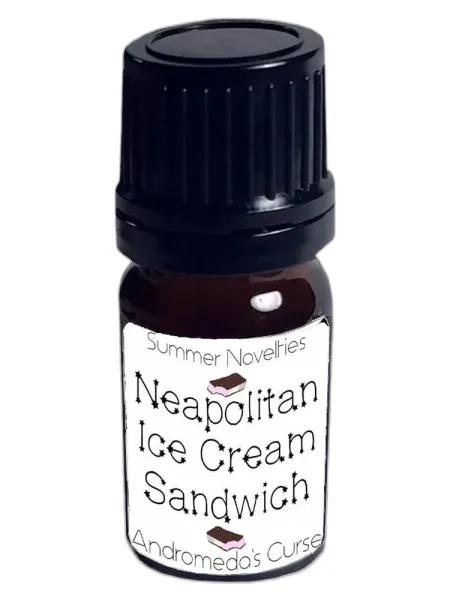 Frasco del perfume Andromeda's Curse Neapolitan Ice Cream Sandwich