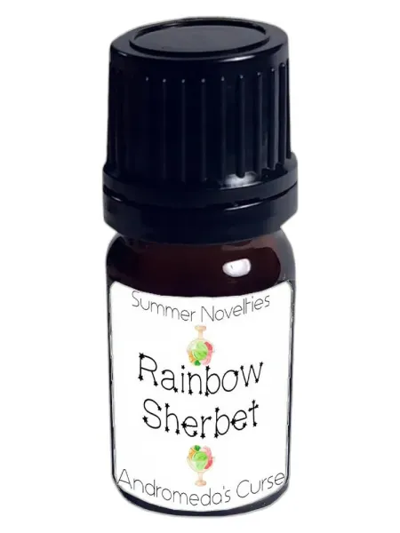 Frasco del perfume Andromeda's Curse Rainbow Sherbet