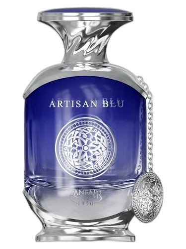 Frasco del perfume Anfar 1950 Artisan Blu