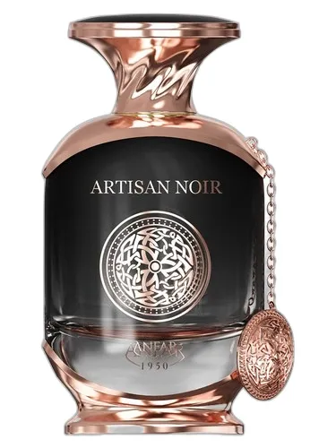 Frasco del perfume Anfar 1950 Artisan Noir