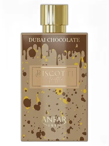 Frasco del perfume Anfar 1950 Biscotti Truffle