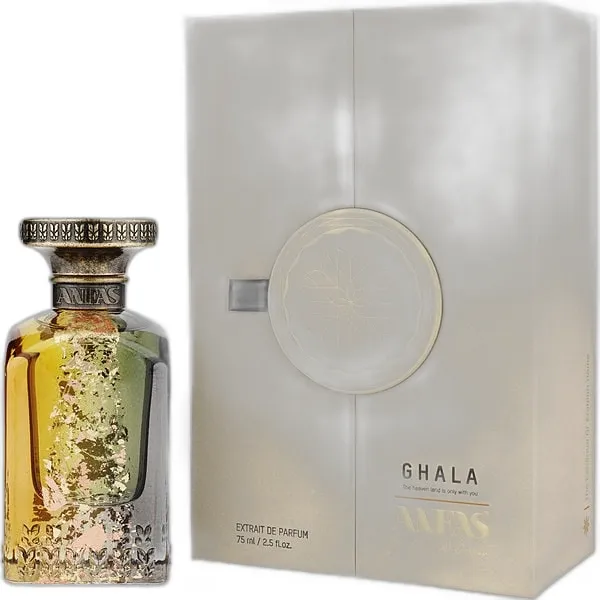 Frasco del perfume Anfas Ghala Extrait