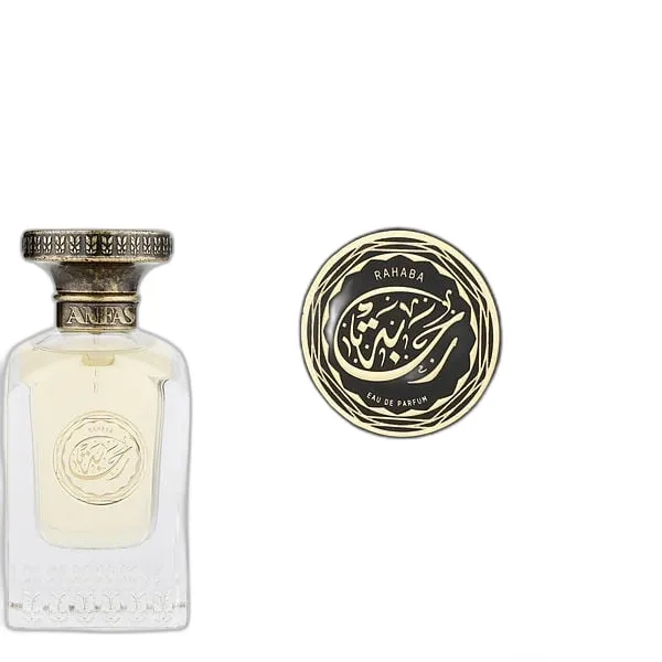 Frasco del perfume Anfas Rahaba Eau de Parfum