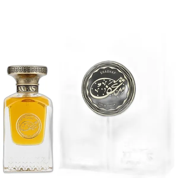 Frasco del perfume Anfas Shaghaf Eau de Parfum