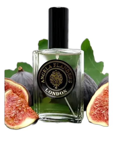 Frasco del perfume Angela Flanders Figue Noire