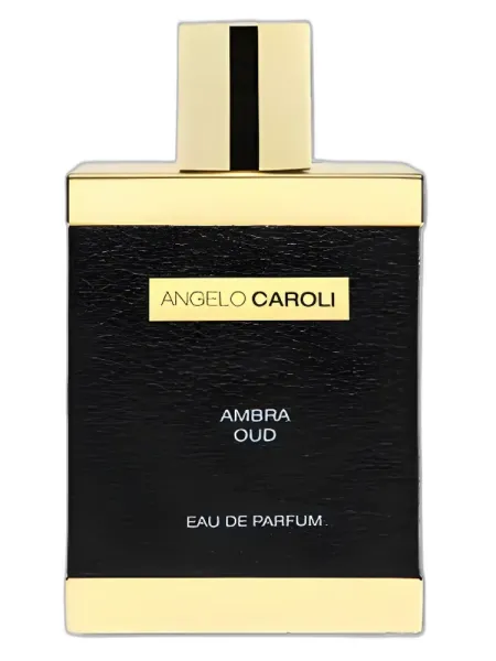 Frasco del perfume Angelo Caroli Ambra Oud unisex