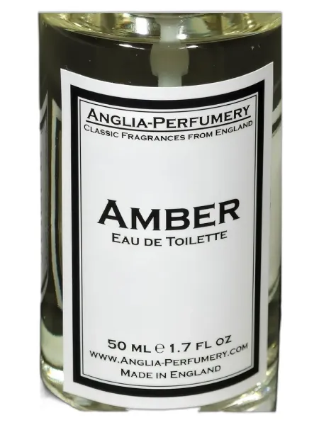 Frasco del perfume Anglia Perfumery Amber