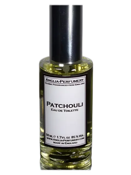 Frasco del perfume Anglia Perfumery Patchouli