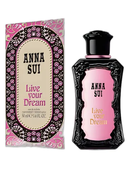 Frasco del perfume Anna Sui Live Your Dream