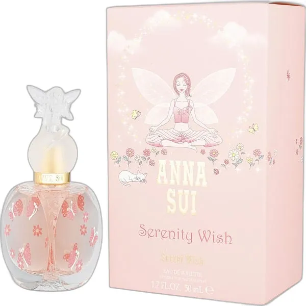 Frasco del perfume Anna Sui Secret Wish Serenity Wish Eau de Toilette