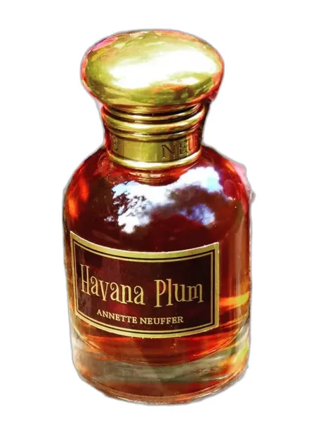 Frasco del perfume Annette Neuffer Havana Plum unisex