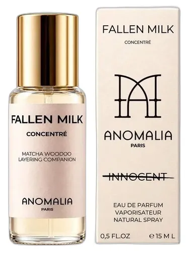 Frasco del perfume Anomalia Paris Fallen Milk 2026
