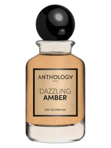 Frasco del perfume Anthology Dazzling Amber unisex Eau de Parfum