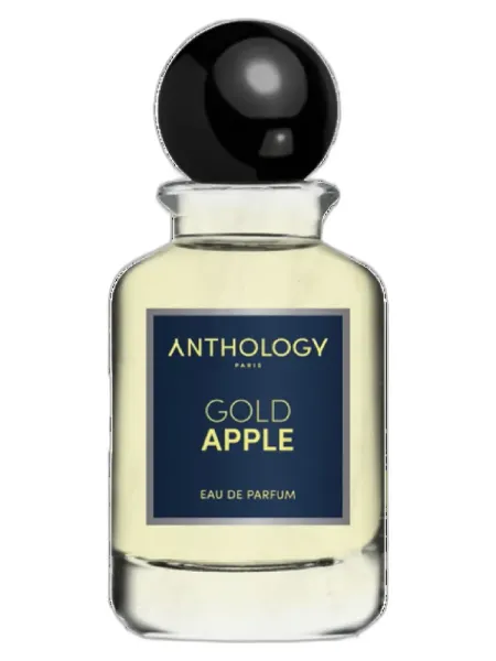Frasco del perfume Anthology Gold Apple