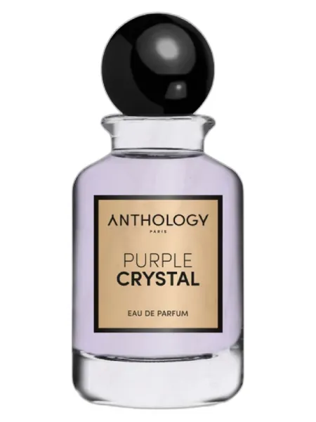 Frasco del perfume Anthology Purple Crystal unisex Eau de Parfum