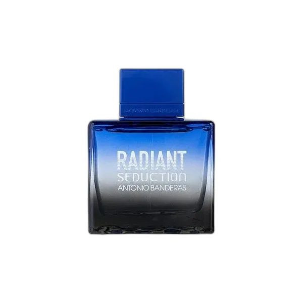 Frasco del perfume Antonio Banderas Black Seduction Radiant Eau de Toilette