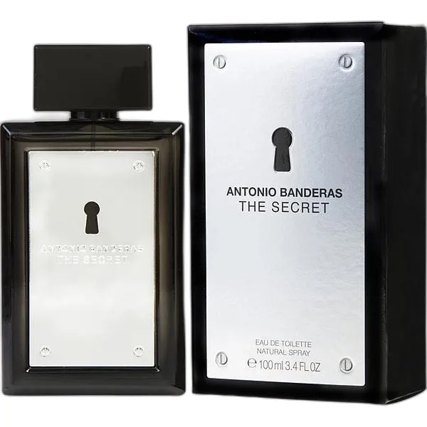 Frasco del perfume Antonio Banderas The Secret Eau de Toilette