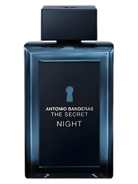 Frasco del perfume Antonio Banderas The Secret Night Eau de Cologne