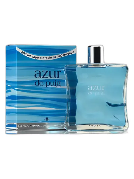 Frasco del perfume Antonio Puig Azur de Puig