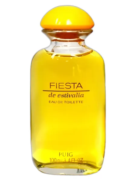 Frasco del perfume Antonio Puig Fiesta de Estivalia