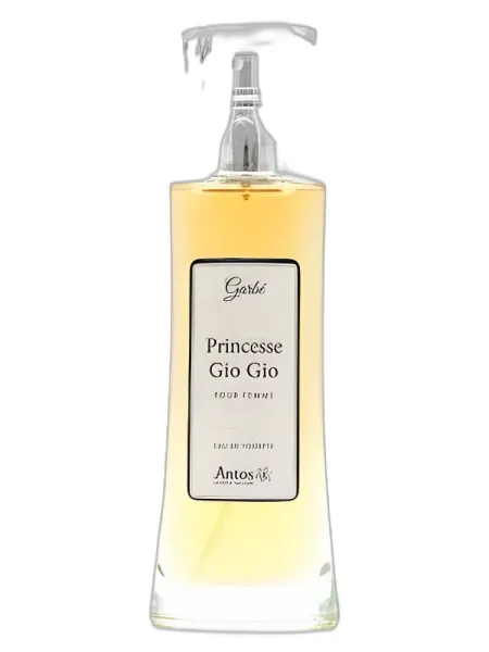 Frasco del perfume Antos Cosmesi Naturale Princesse Gio Gio