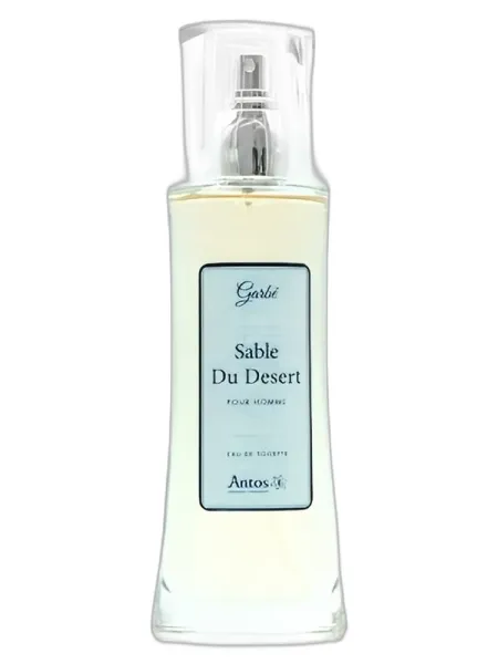 Frasco del perfume Antos Cosmesi Naturale Sable Du Desert