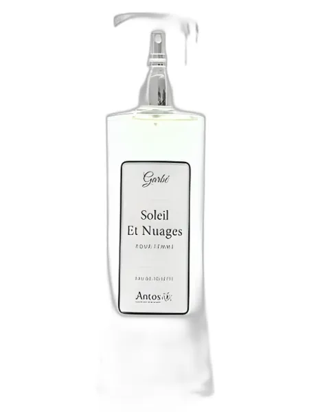 Frasco del perfume Antos Cosmesi Naturale Soleil Et Nuages