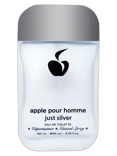 Frasco del perfume Apple Parfums Apple Just Silver Eau de Parfum