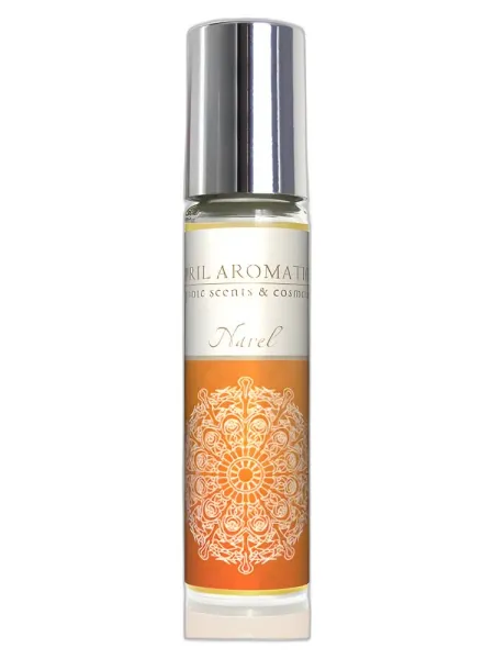 Frasco del perfume April Aromatics Navel Chakra Oil unisex