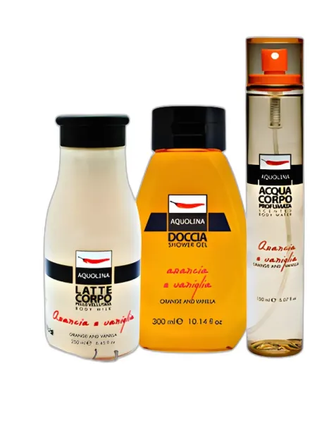 Frasco del perfume Aquolina Arancia e Vaniglia