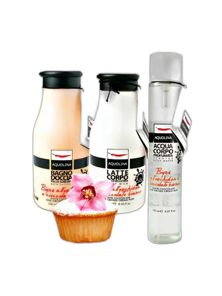 Frasco del perfume Aquolina Bigne Orchidea e Cioccolato Bianco