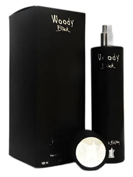 Frasco del perfume Arabian Oud Woody Black unisex Eau de Parfum